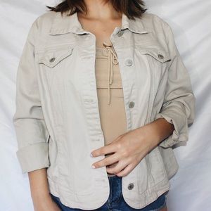 Jean shirt style jacket